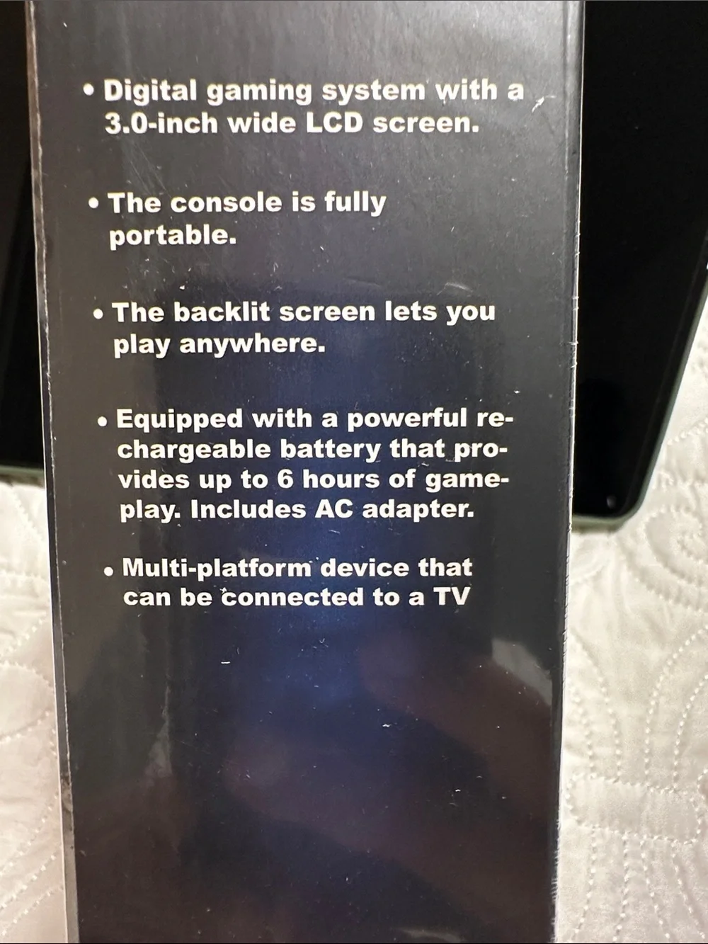 Retro Handheld Game Console - Black